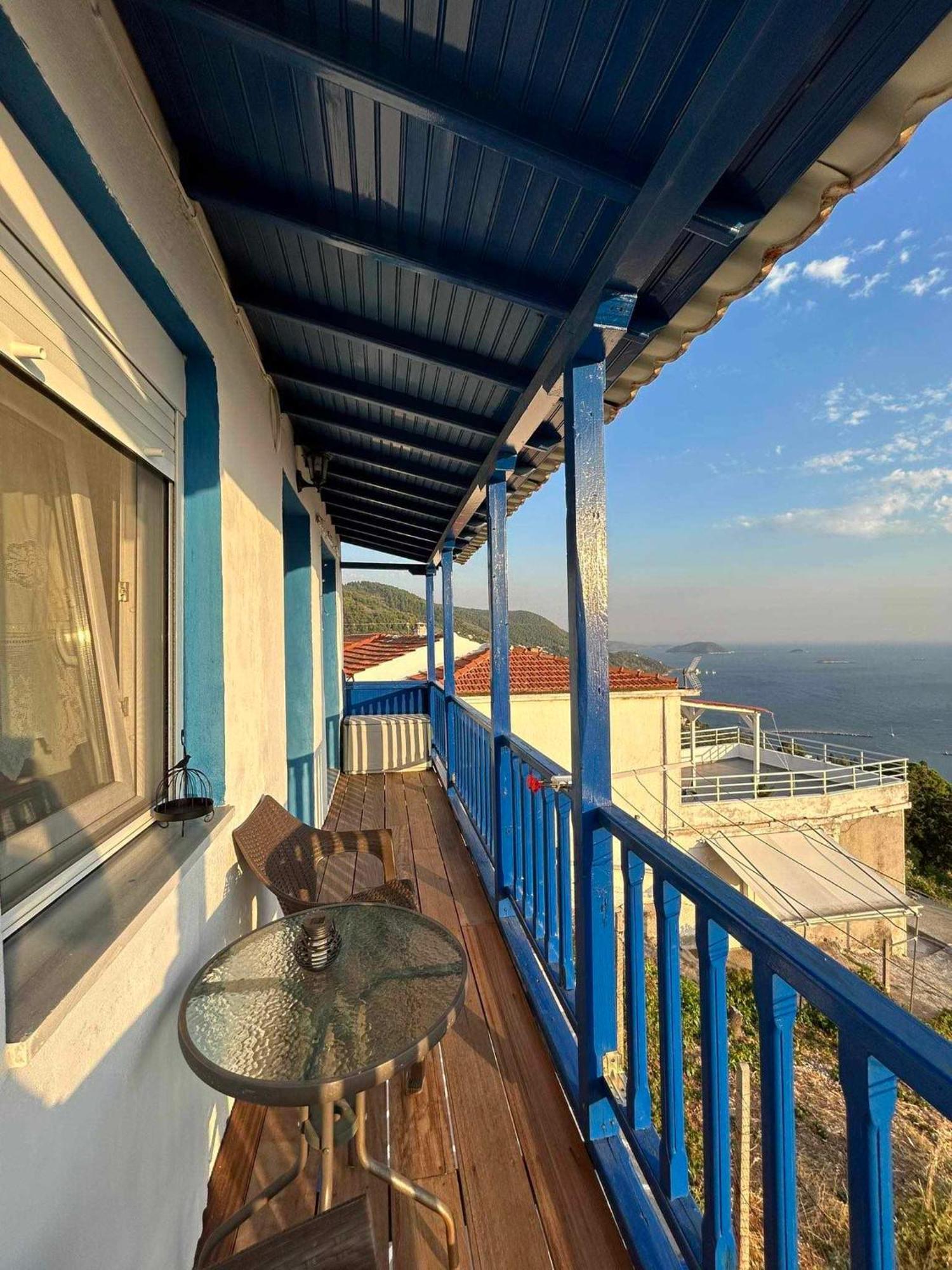 Avgoustina'S Home Glossa Dış mekan fotoğraf